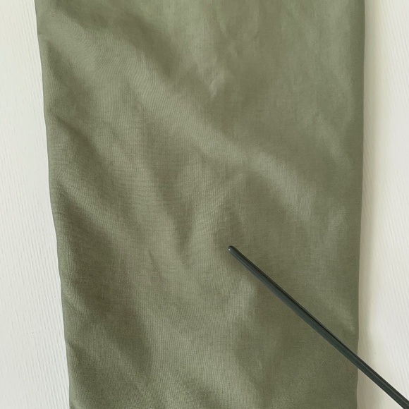 Barbour Amelia Moto Chore Green Khaki Jacket Coat Waterproof Fisherman Old Money - Picture 14 of 16